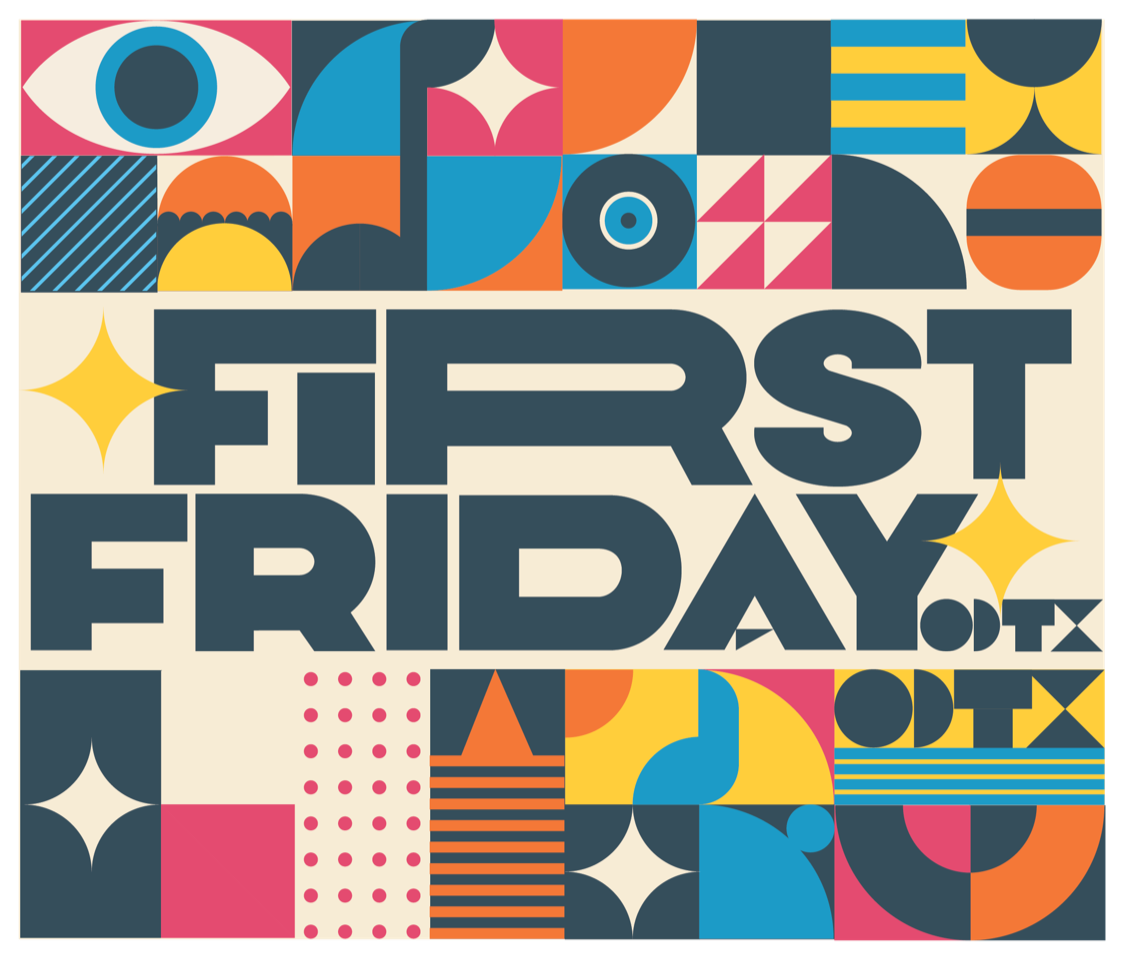 First Friday Odessa Texas logo